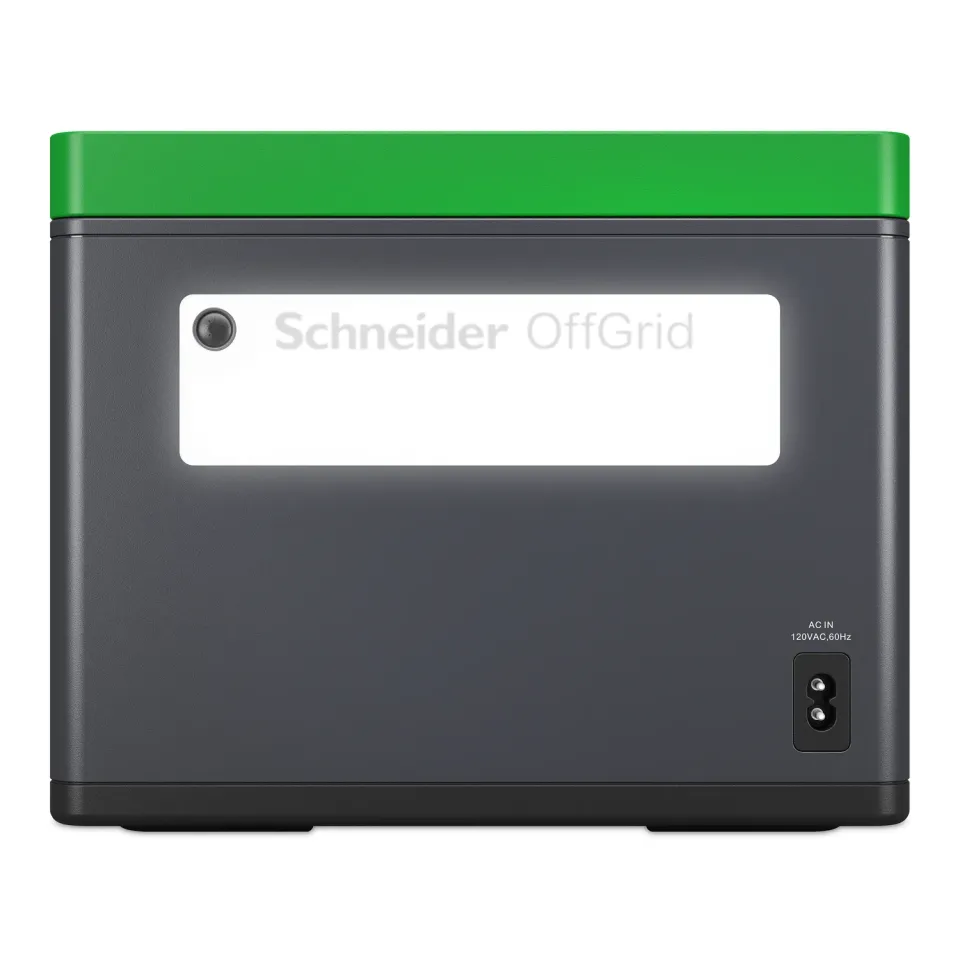 Schneider OffGrid Portable Power Station 730, 738Wh Lithium-ion, 2 Schuko, Sinewave