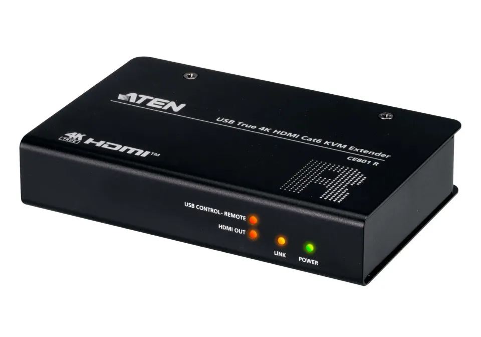 ATEN CE801 USB True 4K HDMI Cat 6 KVM Extender (4K @ 70 m / FHD @ 100 m)
