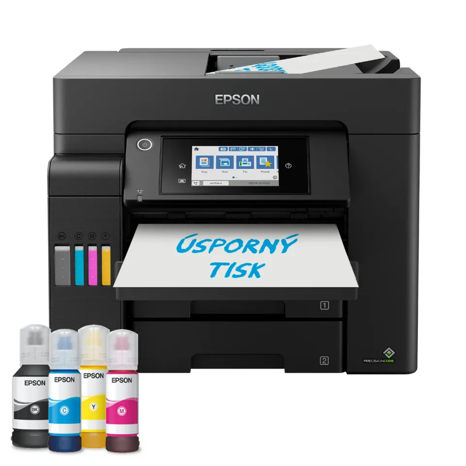 EPSON L6550 ECOTANK - MFC/A4/25ppm/USB/Ethernet/Wi-Fi Direct/LCD displej/ADF/Dup