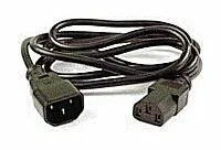 PremiumCord prodlužovací kabel napájení 240V, délka 3m IEC C13/C14