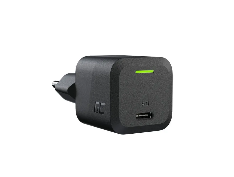 Green Cell Power Charger 33W GaN GC PowerGan for laptop, MacBook, Iphone, Tablet (CHARGC06)