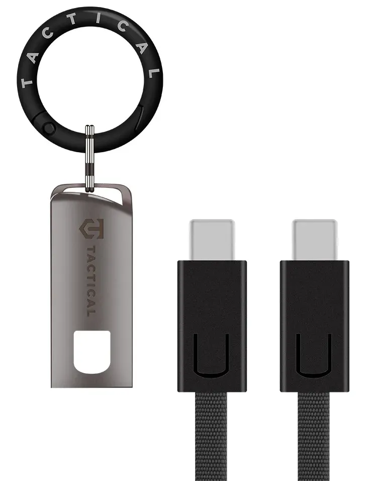 Tactical OODA Loop Cable USB-C/USB-C Black