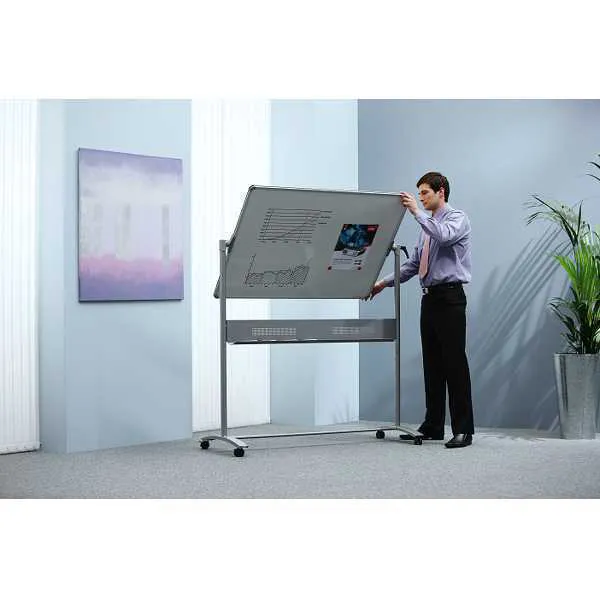 Nobo mobilní magnetická tabule Nano Clean 1500 x 1200 mm