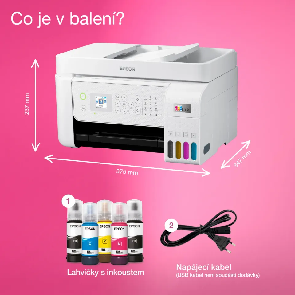 Epson EcoTank/L5316/MF/Ink/A4/LAN/WiFi/USB