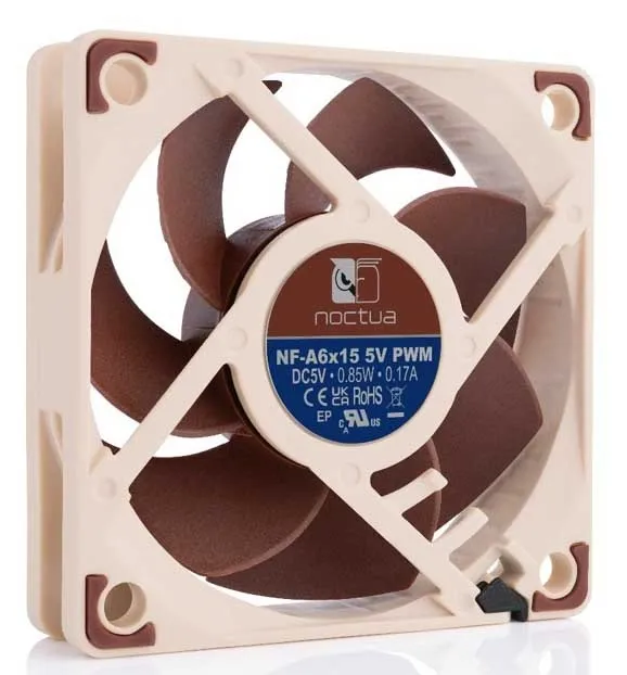 Noctua NF-A6x15 5V PWM, 60 x 60 x 15 mm