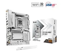 ASRock MB Sc AM5 X870 Challenger WiFi WHITE, AMD X870, 4xDDR5, 1xHDMI, 2xUSB4, WiFi
