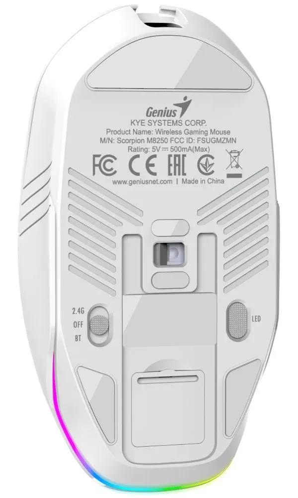 Genius GX GAMING Scorpion M8250 AI, Myš, bezdrátová, optická, 3200DPI, 6 tlačíte (31060001400)