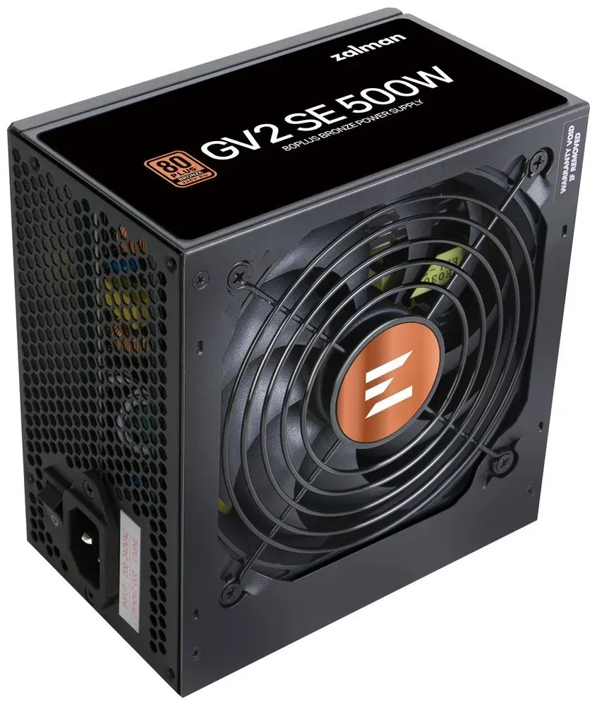 Zalman zdroj ZM500-GV2SE 500W/ ATX / akt. PFC / 120mm ventilátor / 80PLUS