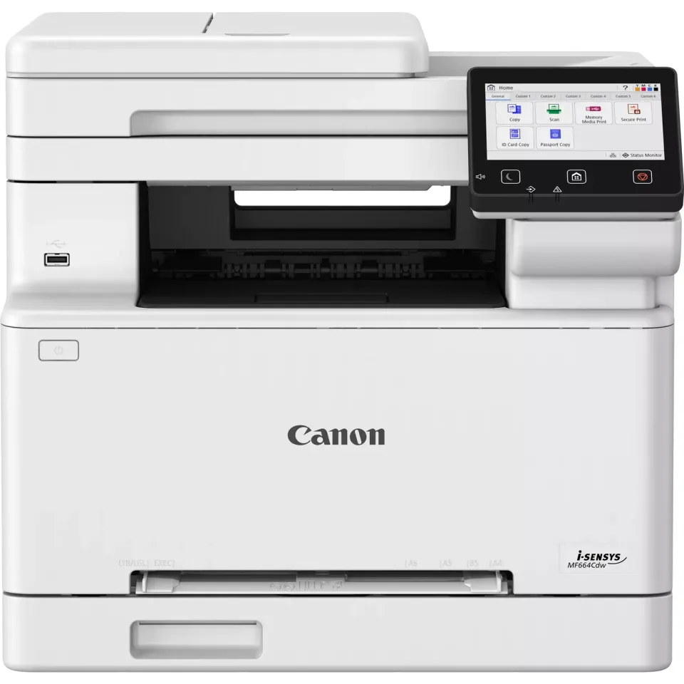 CANON i-SENSYS MF664Cdw, A4,1200x1200, 25 stran/min., LAN, WIFI, duplex, color multifunkce