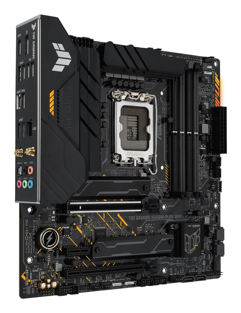 ASUS MB Sc LGA1700 TUF GAMING B660M-PLUS WIFI, Intel B660, 4xDDR5, 1xDP, 1xHDMI, WIFI, mATX