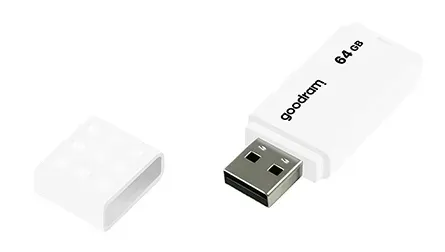 GOODRAM Flash Disk 64GB UME2, USB 2.0, bílá
