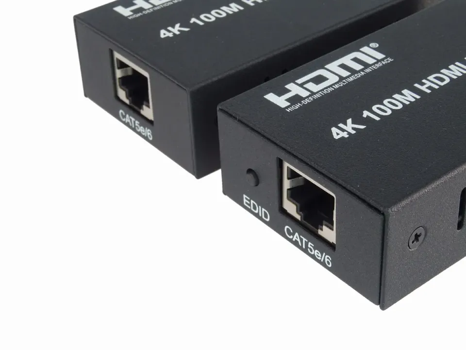 PremiumCord 4K HDMI extender na 100m přes jeden kabel Cat5e/Cat6