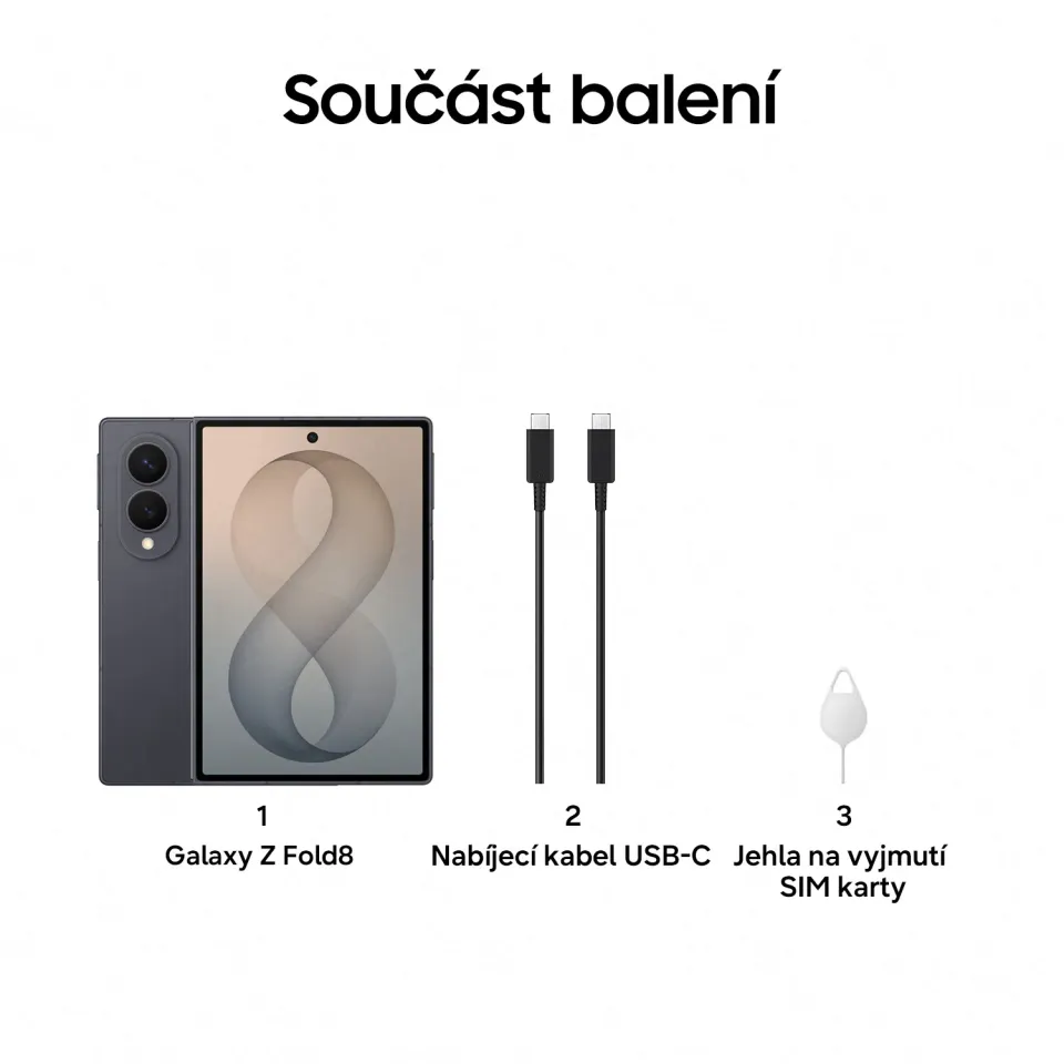 Samsung Galaxy Z Fold 8/12GB/512GB/Graphite