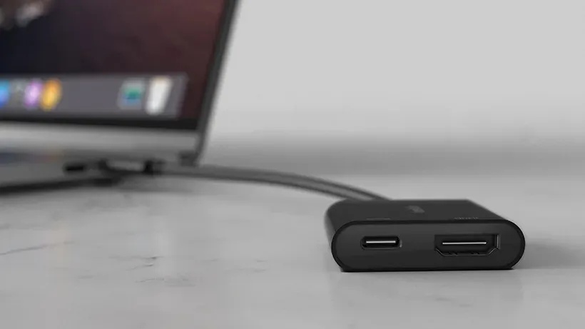 Belkin USB-C adaptér na HDMI + 60W napájení, černá