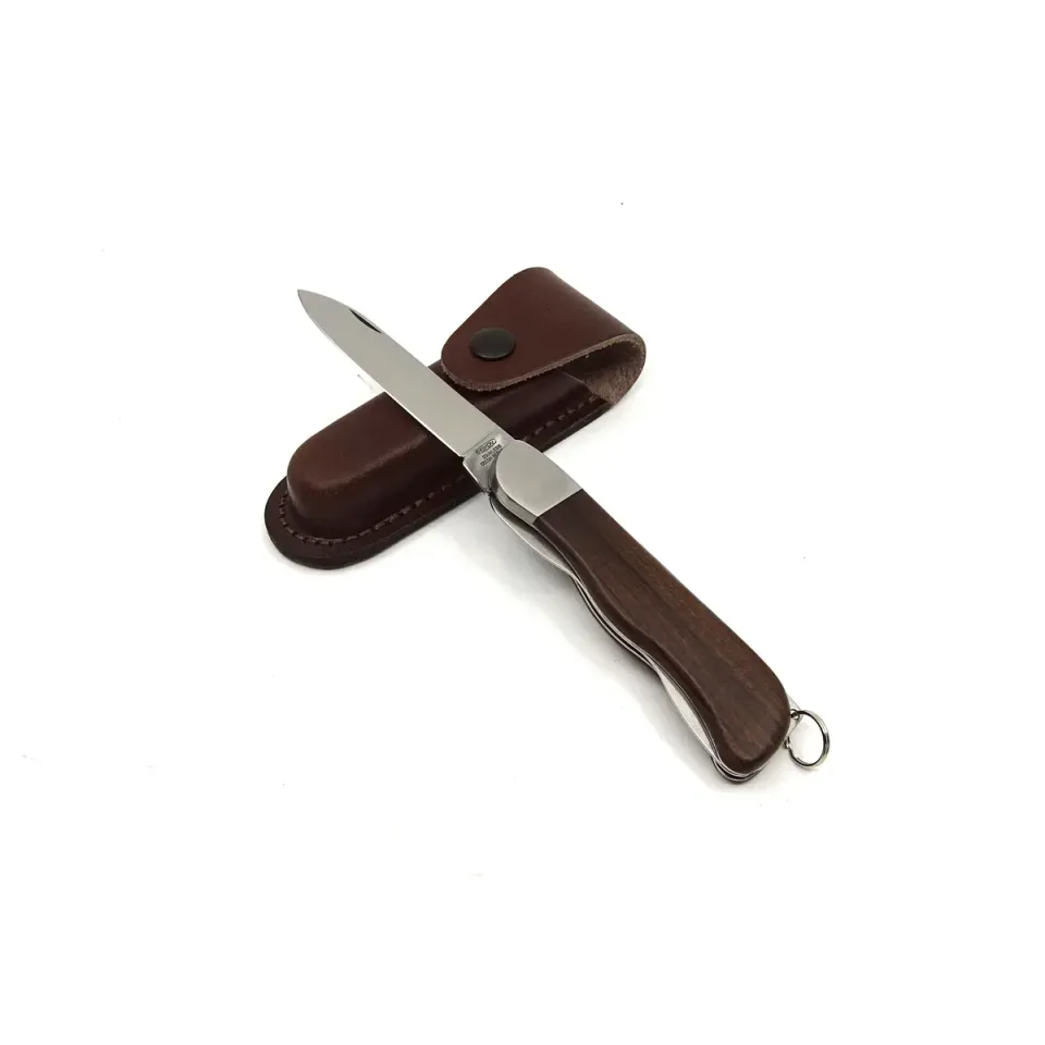 Outdoorový kapesní zavírací nůž HIKER - střenka palisandr 116-ND-1