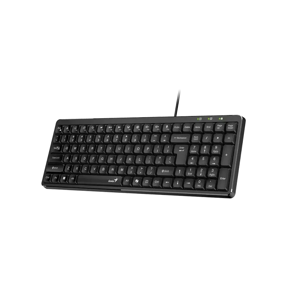 Genius LuxeMate 120, Klávesnice, drátová, CZ+SK layout, retro klávesy, Copilot A
