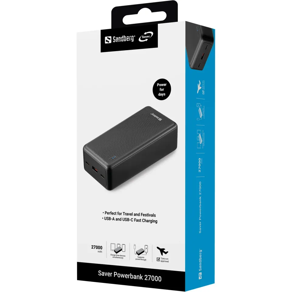 Sandberg Saver Powerbank 27000