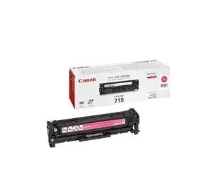 Canon originální toner CRG-718M/ LBP-7200/ 7660/ 7680/ MF-80x0/ MF724/ 2900 stran/K/ purpurový