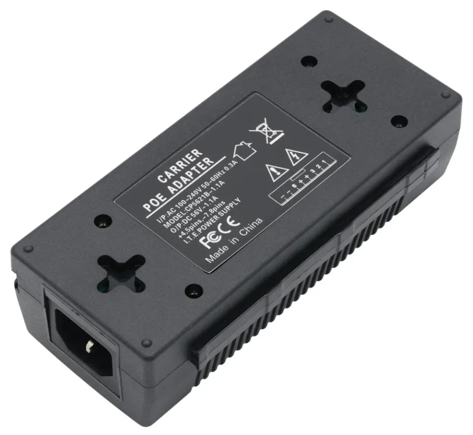 XtendLan PoE injektor pasivní 56V/1,1A, 100Base-T