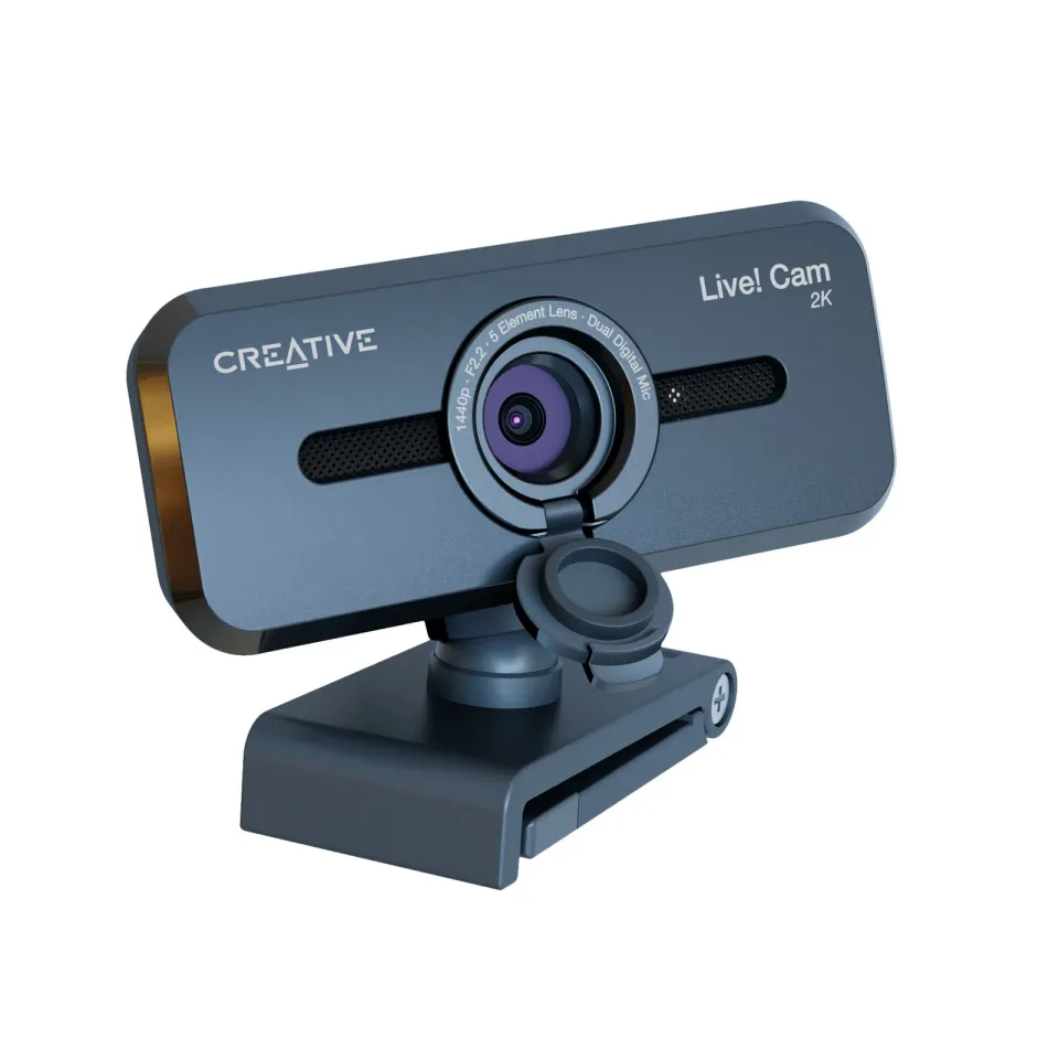 Creative LIVE! CAM SYNC V3, webkamera, 2K QHD, 4x dig. zoom, mikrofony