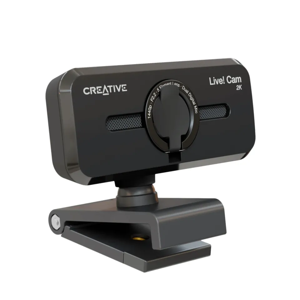 Creative LIVE! CAM SYNC V3, webkamera, 2K QHD, 4x dig. zoom, mikrofony