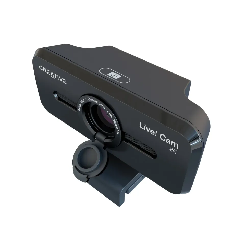 Creative LIVE! CAM SYNC V3, webkamera, 2K QHD, 4x dig. zoom, mikrofony