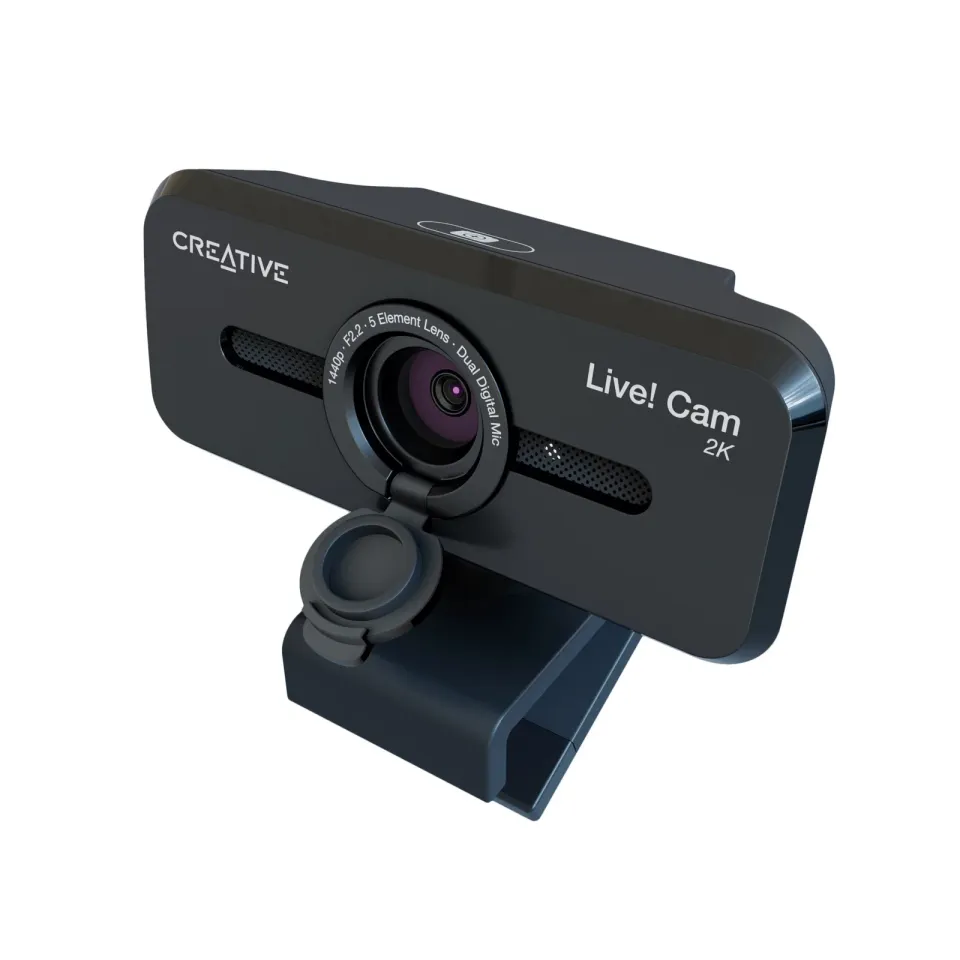 Creative LIVE! CAM SYNC V3, webkamera, 2K QHD, 4x dig. zoom, mikrofony