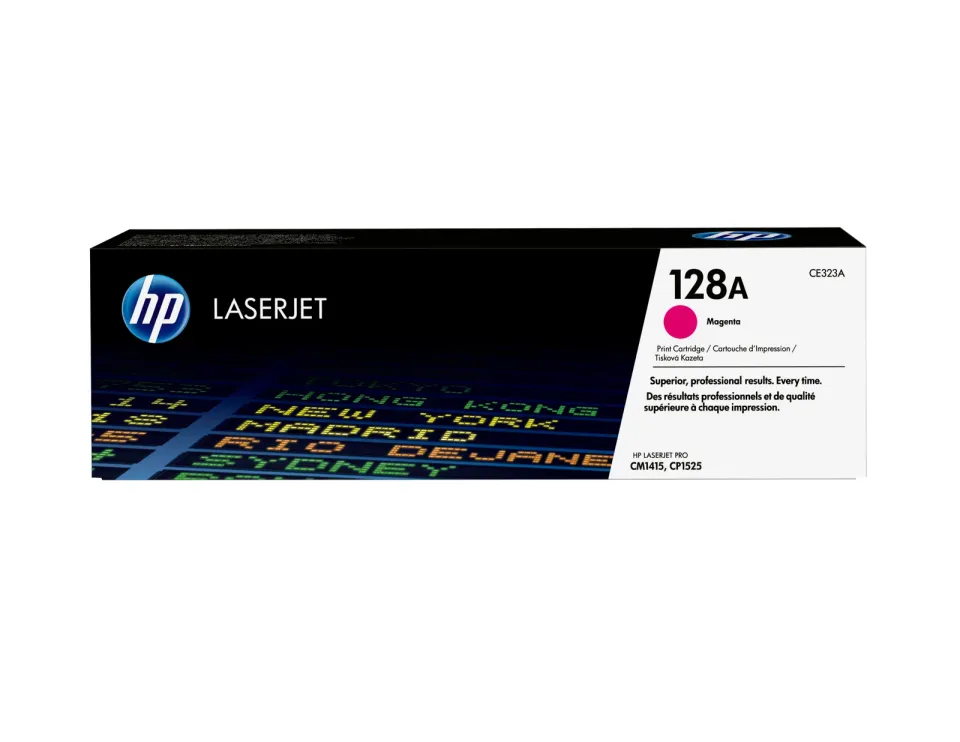HP CE323A originální toner purpurový č. 128A magenta 1300 stran (LJ color CP1525, CM1415)