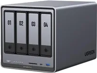 UGREEN NASync DXP4800 Plus (6C/Gold8505/4,4GHz/8GBRAM/4xSATA/2xM.2/1x2,5GbE/1x10GbE/2xUSB2.0/2xUSB3.2/1xUSB-C/HDMI/SD)