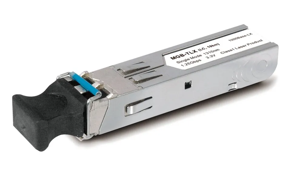 Planet MGB-TLX, mini GBIC (SFP), 1000Base-LX, 1310nm SM, 10km, LC konektor, DDM, průmyslový -40 až 75°C