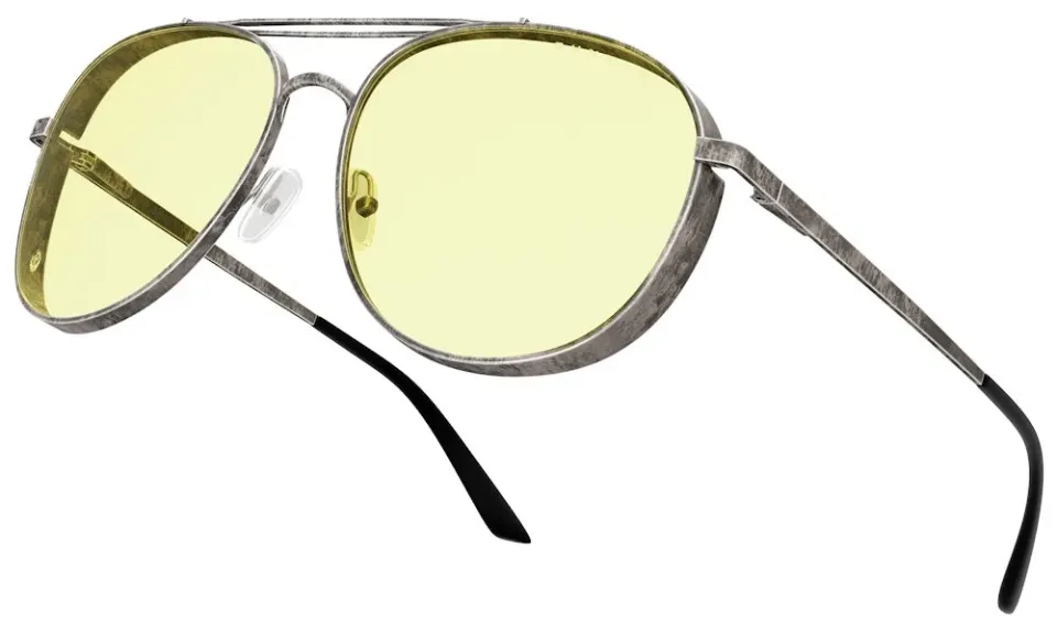 GUNNAR kancelářske/herní brýle FALLOUT BROTHERHOOD OF STEEL /GUNMETAL/ * jantárová skla * BLF 65 * GUNNAR focus