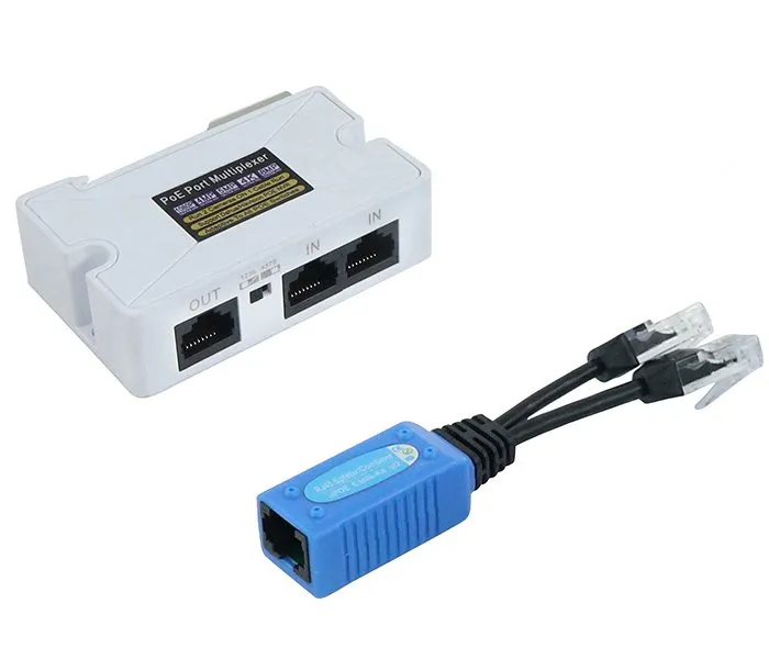 XtendLan POE2V1, 2x Data+PoE po jednom UTP kabelu, 100Mbit
