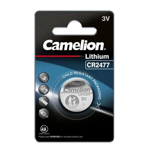 CAMELION CR2477 knoflíková baterie 1ks 3V (Lithium)