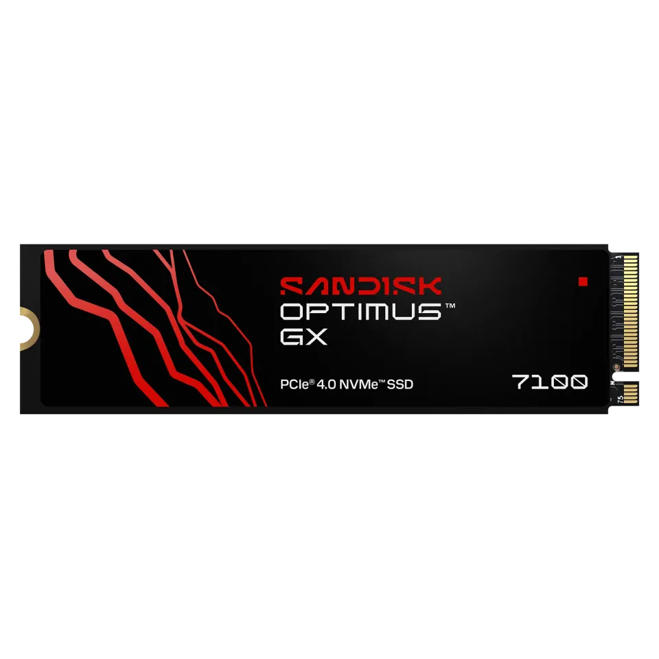 SANDISK OPTIMUS GX 7100 SSD NVMe 500GB PCIe, Gen4, (R:6800, W:5800MB/s)