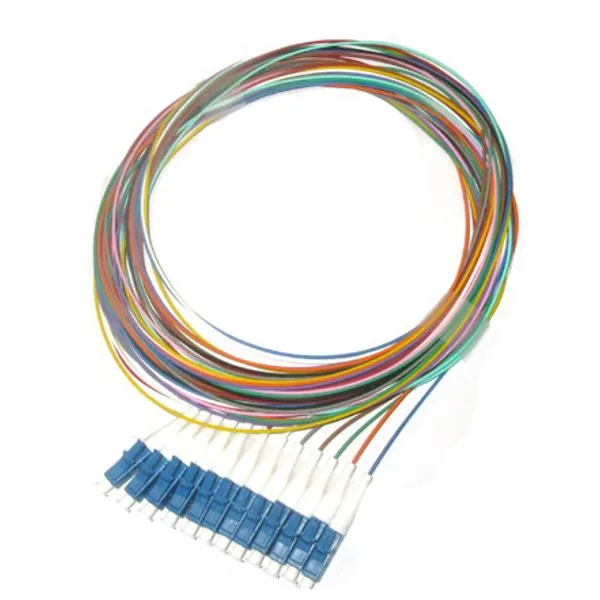 XtendLan FO pigtail LC, 9/125, 0,9mm, 1m, ZWP, sada 12ti pigtailů různé barvy, G.652d, LS0H