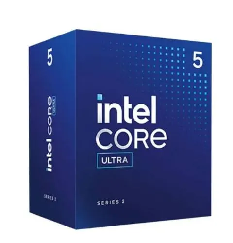 Intel Core Ultra 5 225F, LGA1851, 10 jader, 3,3–4,9 GHz, BOX s chladičem