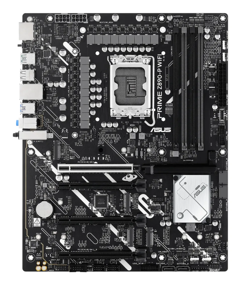 ASUS MB Sc LGA1851 PRIME Z890-P WIFI, Intel Z890, 4xDDR5, 1xDP, 1xHDMI, 1xThunderbolt, WI-FI, ATX