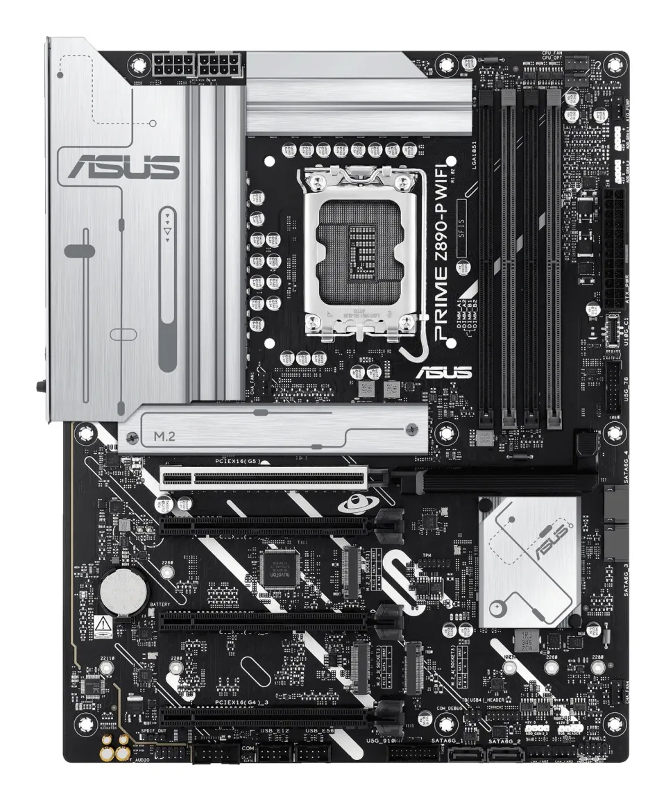 ASUS MB Sc LGA1851 PRIME Z890-P WIFI, Intel Z890, 4xDDR5, 1xDP, 1xHDMI, 1xThunderbolt, WI-FI, ATX