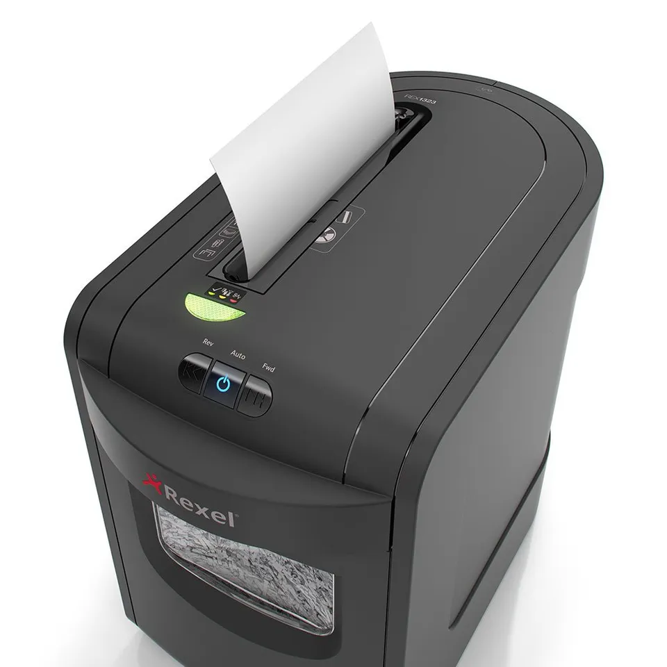 REXEL Skartovač MERCURY REX1323 13 listů/23l/Příčný řez
