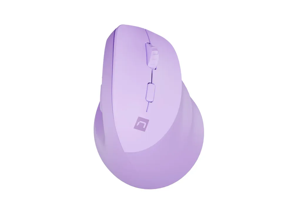 Bezdrátová vertikální myš Natec CRAKE 2/Optická/2 400 DPI/USB+BT/Levan/Vertikální/Optická/Pro pravák