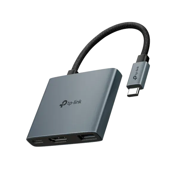 TP-LINK UH6120C Dokovací stanice USB-C, HDMI, RJ45, 1x USB C, 2x USB, PD 100W