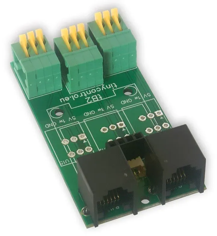 TINYCONTROL rozšiřující modul s 1wire, I2C a OLED displej pro LAN ovladač v3