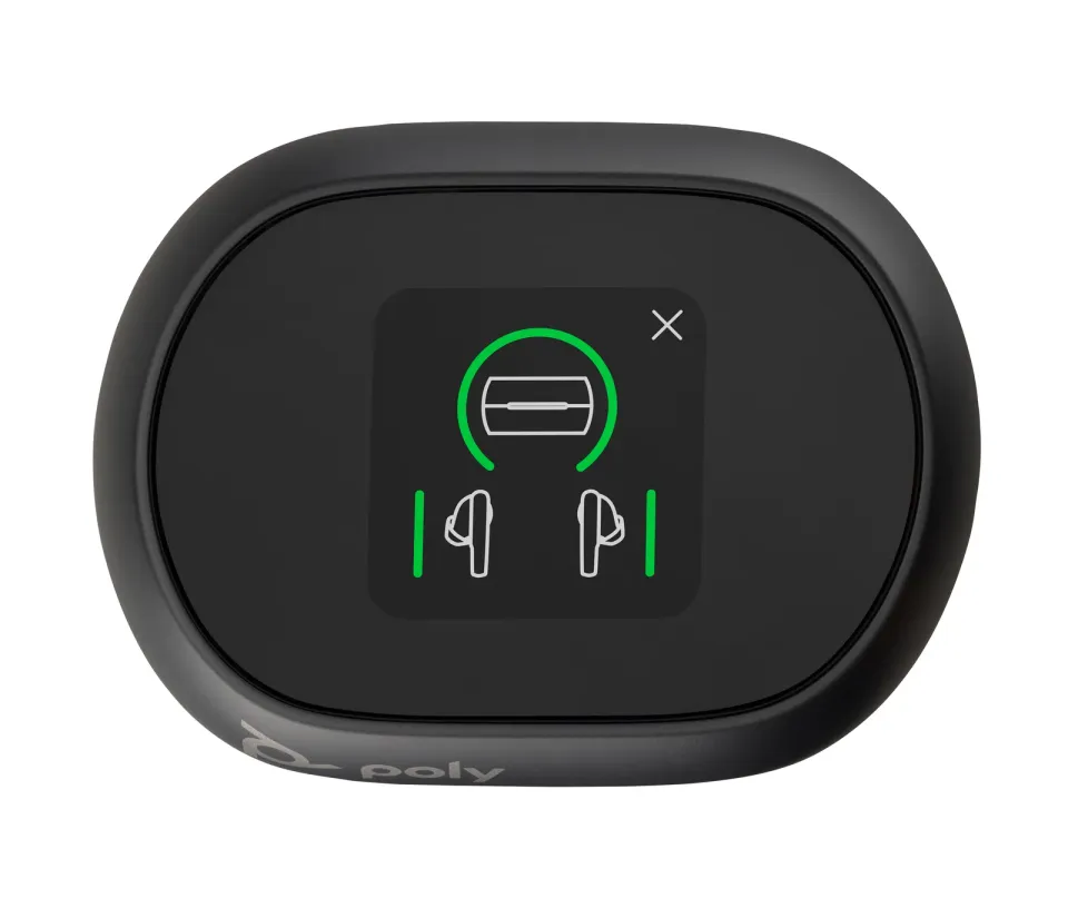 HP Bluetooth sluchátka Poly Voyager Free 60+ Carbon Black + BT700 USB-C