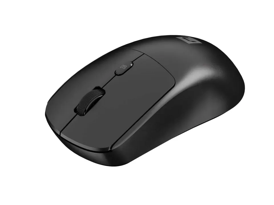 Laserová bezdrátová myš Natec HAWK 2/Kancelářská/Laserová/3 200 DPI/Bezdrátové USB/Černá