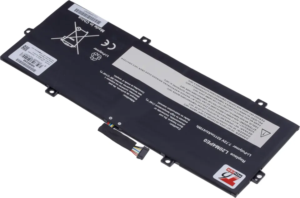 Baterie T6 Power pro Lenovo Yoga Duet 7-13ITL6, 5311mAh, 41Wh, 4cell, Li-pol