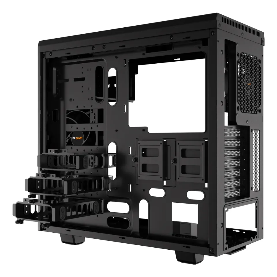 Be quiet! skříň PURE BASE 600 / MidT / bez zdroje / 2xUSB 3.0 / černo-stříbrná
