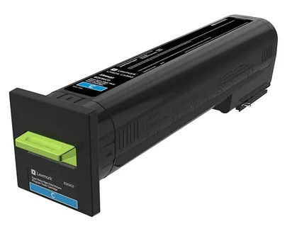 Lexmark CX825, CX860 Cyan Extra High Yield Return Program Toner Cartridge - 22 0