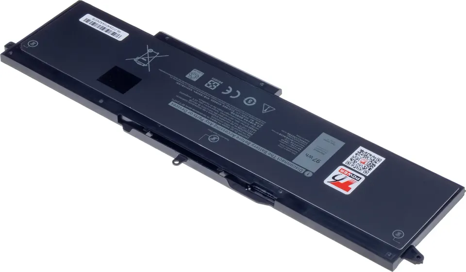 Baterie T6 Power pro Dell Latitude 5501, 5511, Precision 3541, 3551, 8500mAh, 97Wh, 6cell, Li-poly