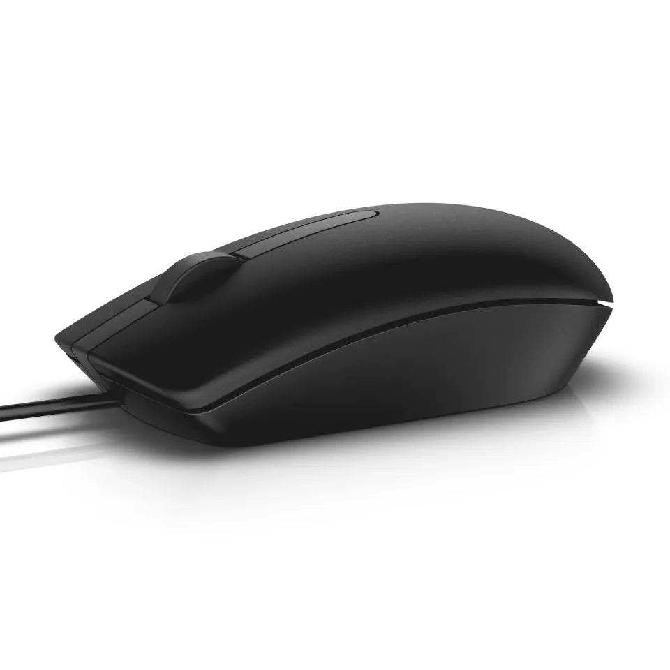 Dell MS116/Kancelářská/Optická/1 000 DPI/Drátová USB/Bílá