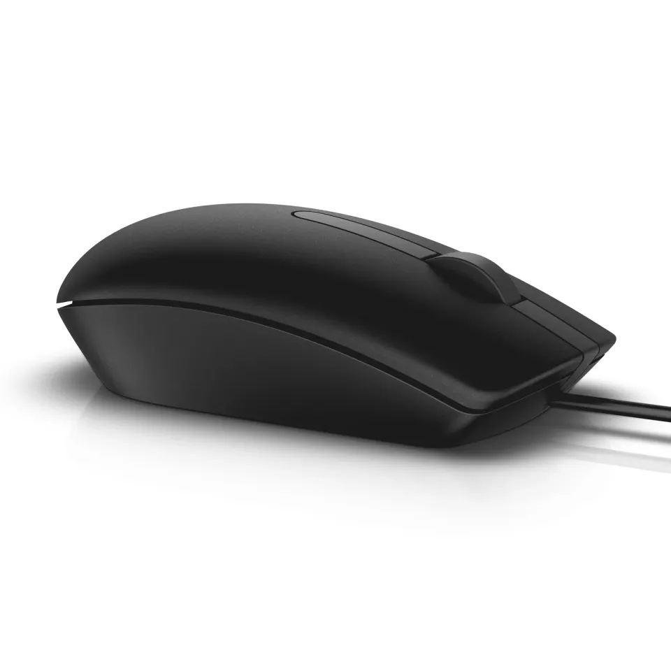 Dell MS116/Kancelářská/Optická/1 000 DPI/Drátová USB/Bílá